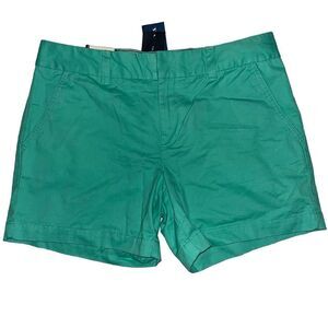 Tommy Hilfiger mint flat-fronted shorts 6 NWT
